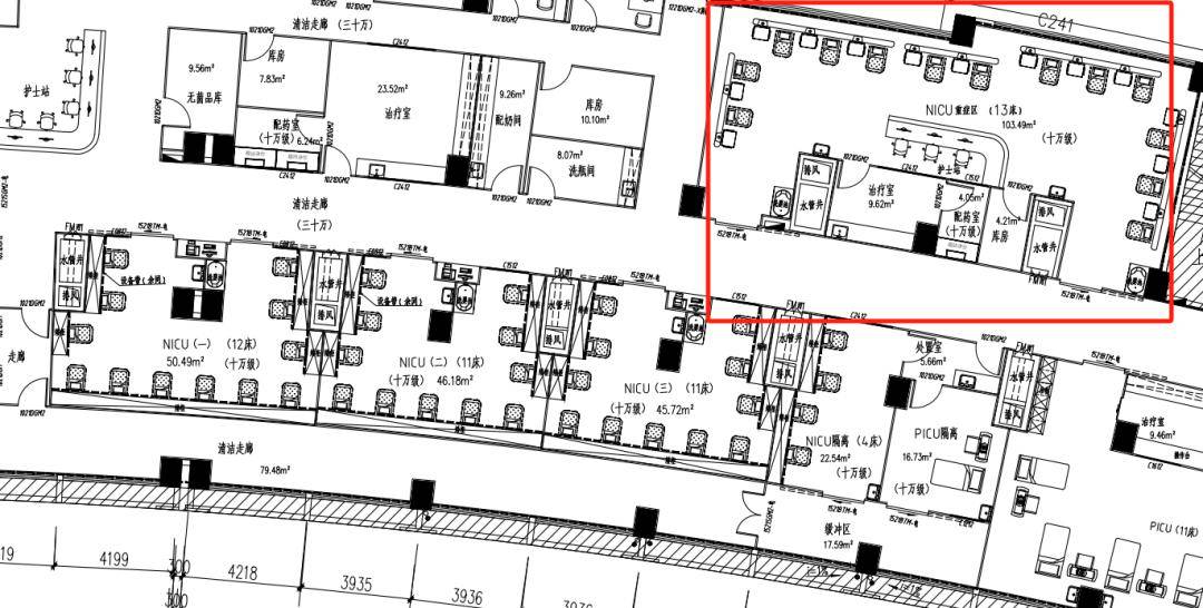 广东中山市某医院nicu,picu方案分析