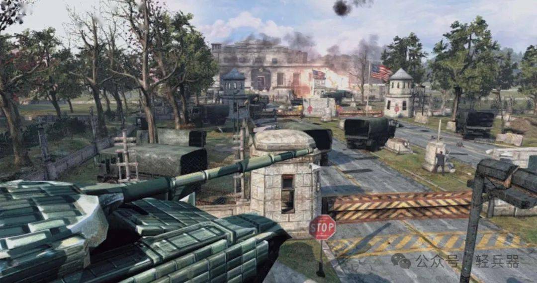 坦克支援战斗游戏中对武器性能的设计不够逼真,如ak47的后坐力明显比