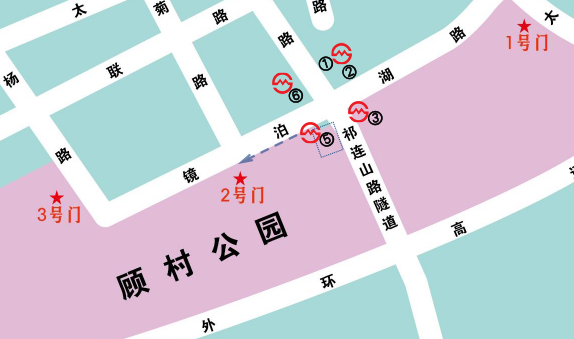 公交线路:顾村公园1号门:嘉泰线,963路,528路等顾村公园2号门:宝山29