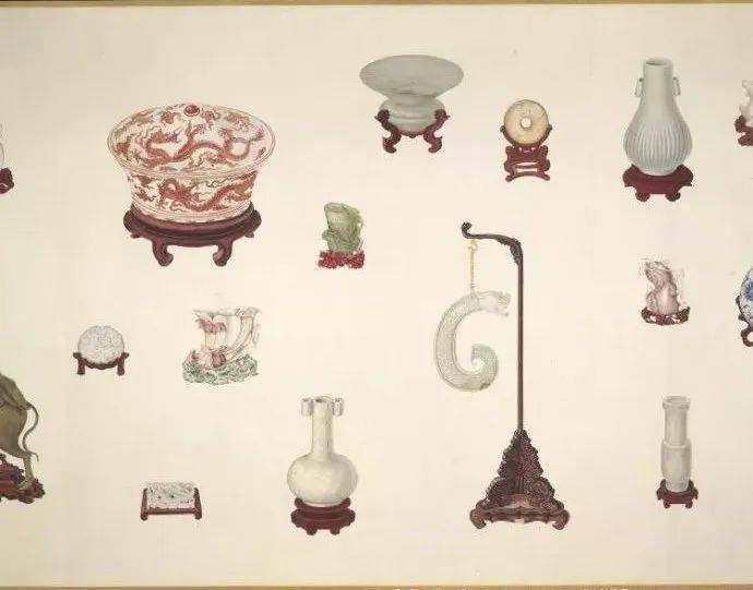 清雍正《古玩图》手卷:玩收藏必须看看