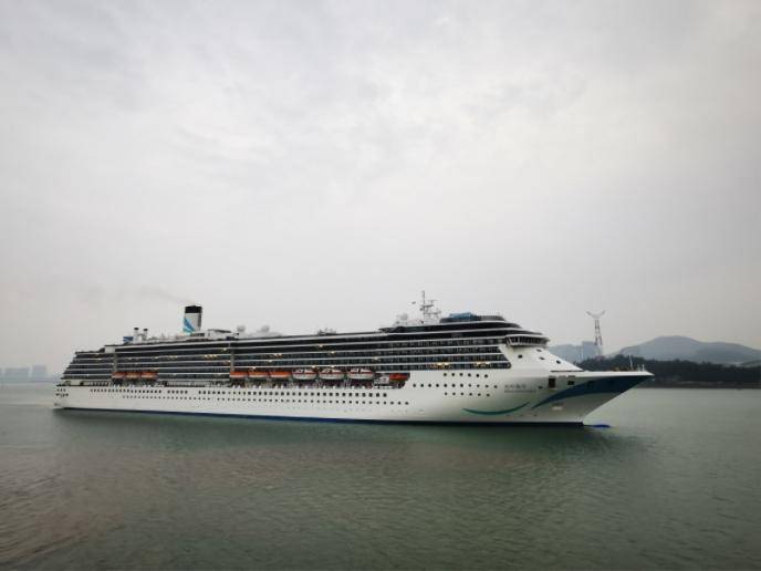 厦门迎来今年首艘国际邮轮 "地中海号"将开启厦门母港邮轮复航后最长
