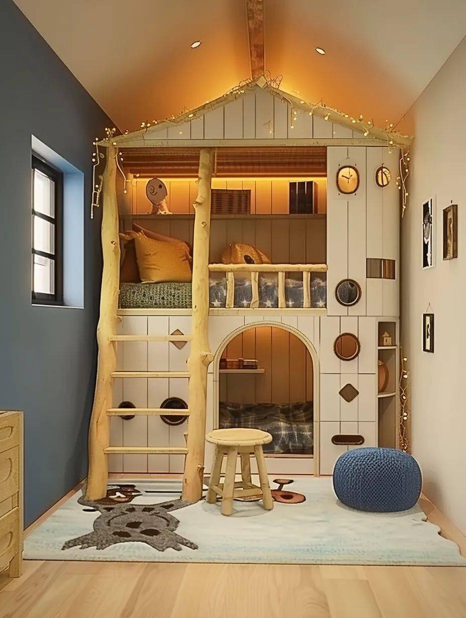 孩子房间如何布置?几个儿童房装修诀窍要牢记,轻松住到上大学