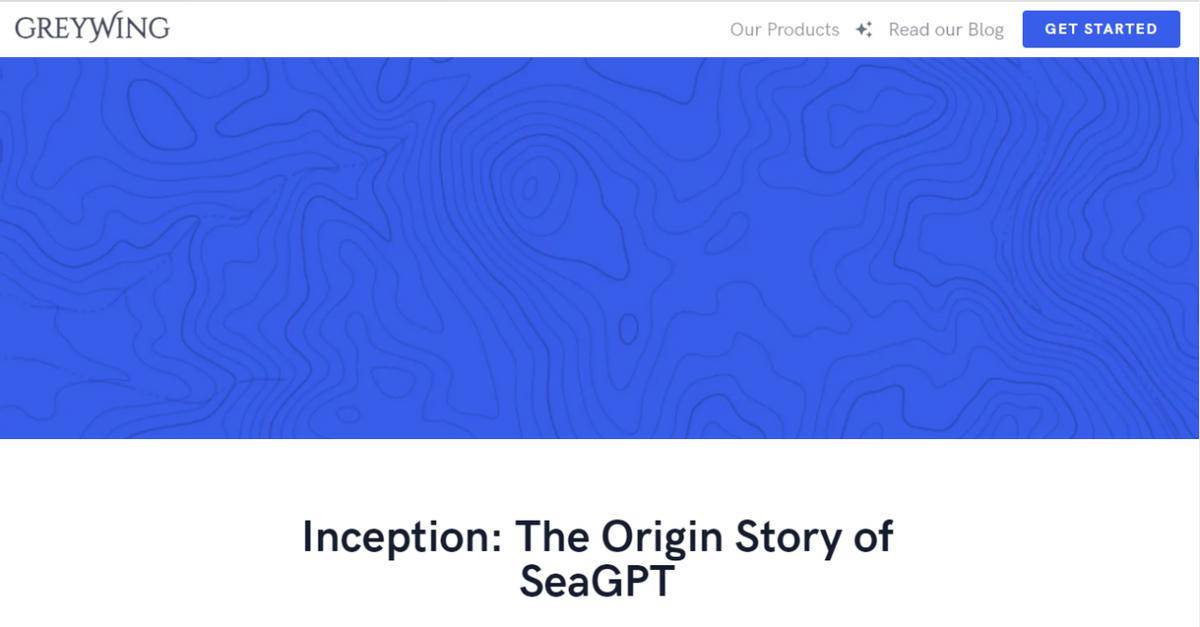 新加坡ai公司greywing近期推出的seagpt 图源:greywing官网截图除了