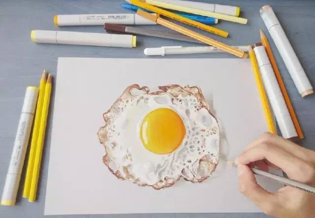 95后都画得这么牛逼了太逼真了