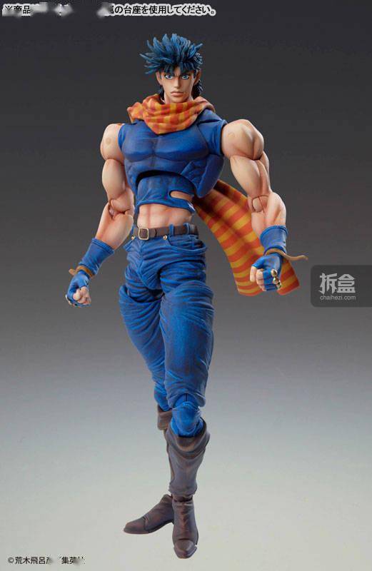 medicos超像可动jojo的奇妙冒险乔瑟夫乔斯达再版可动人偶