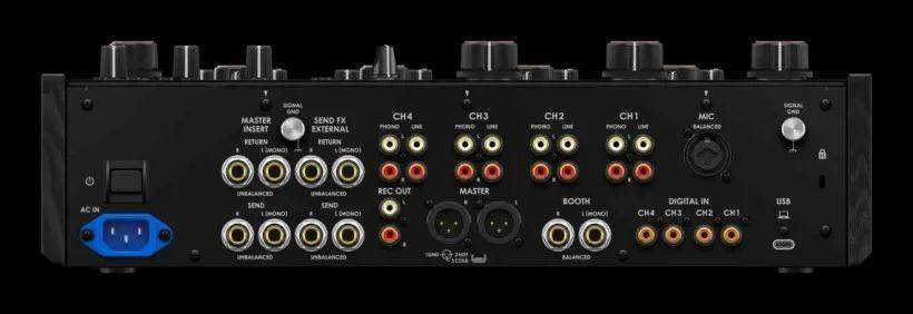 alphatheta原pioneerdj推出内置neve变压器的复古混音台euphonia