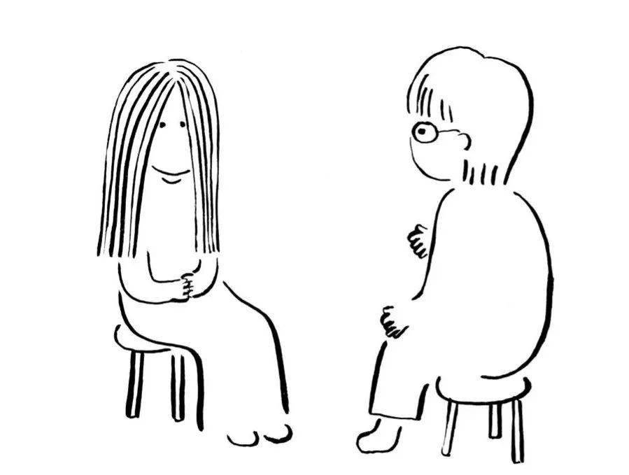 她画了团毛在画廊里展出