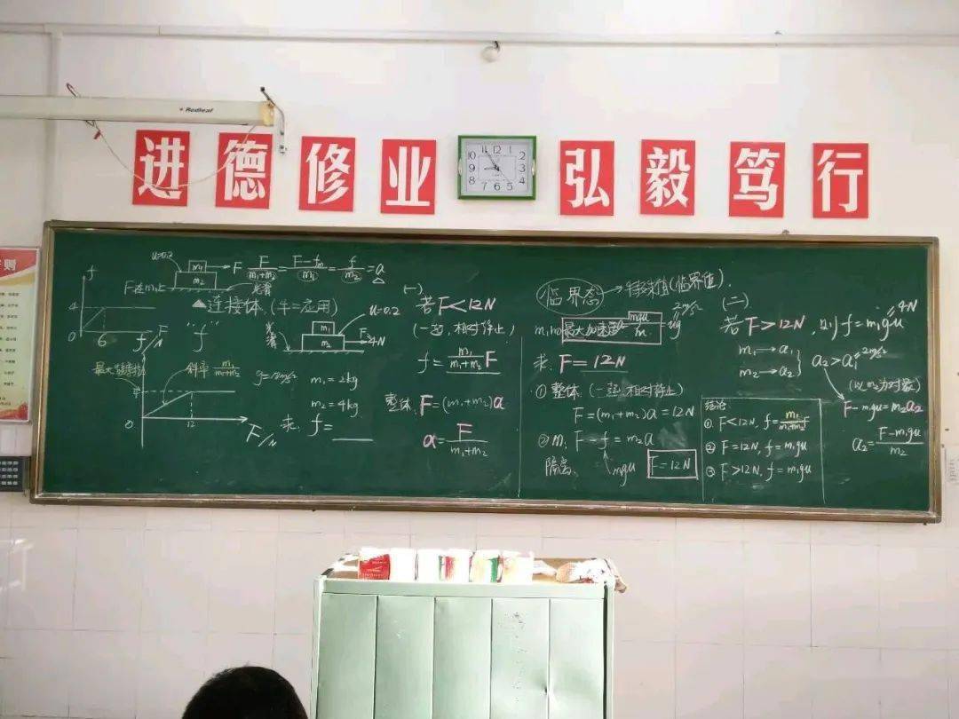 物理板书欣赏中学物理教师优秀板书诲人不倦可见一板