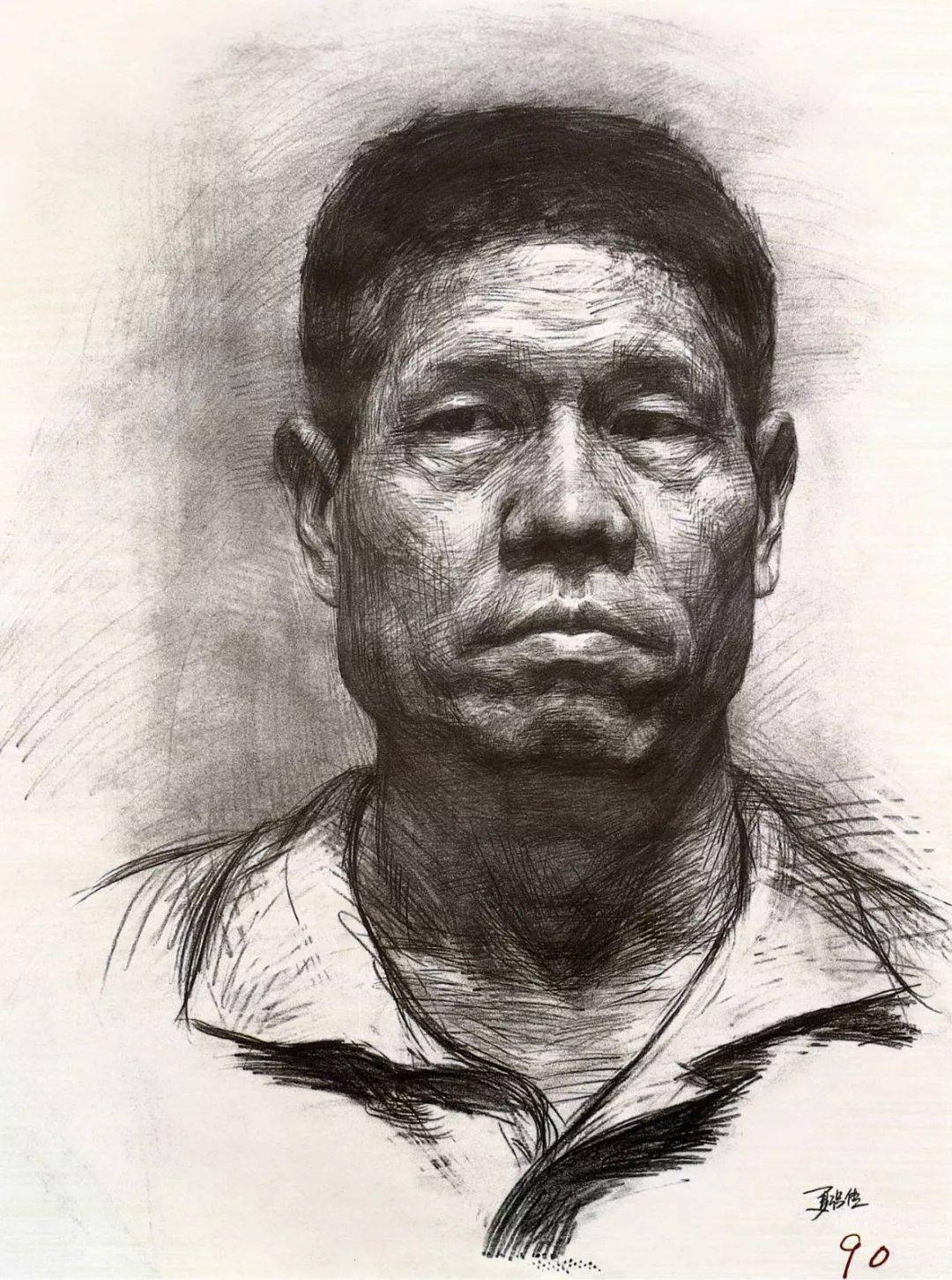 123幅央美附中留校人像素描集