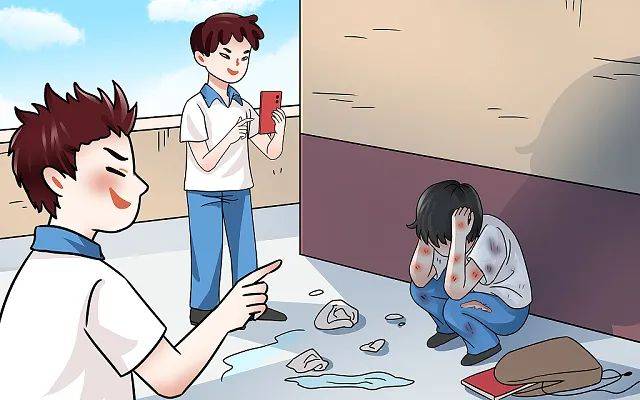 语言及网络等手段实施欺压,侮辱,造成另一方人身伤害,财产损失或者