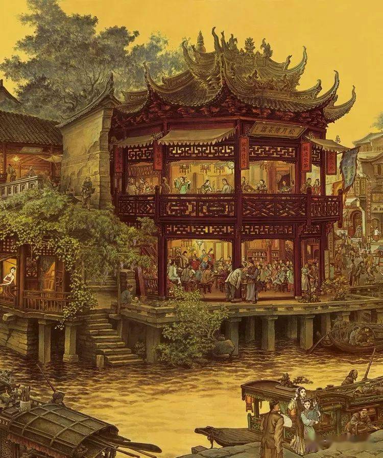 江南民国风情图,超级震撼!