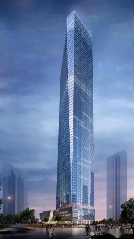此项目的前身叫太原国际金融中心,以333米的高度欲打造太原第一高楼