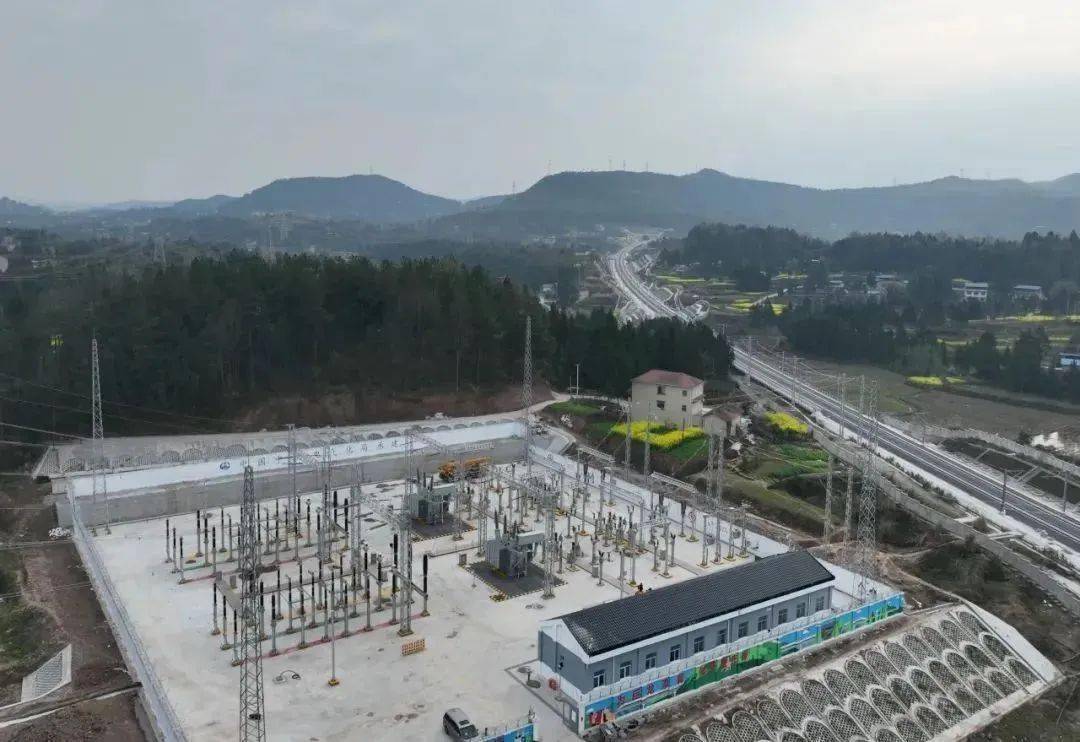 巴南高铁首座220kv牵引变电所受电成功_工作_南充_巴中