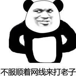 贱贱的骂人熊猫头表情包!