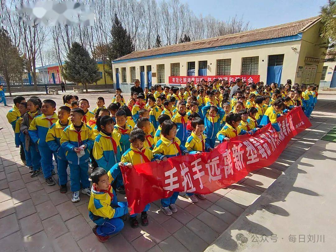 刘川镇开展安全教育宣传进校园活动