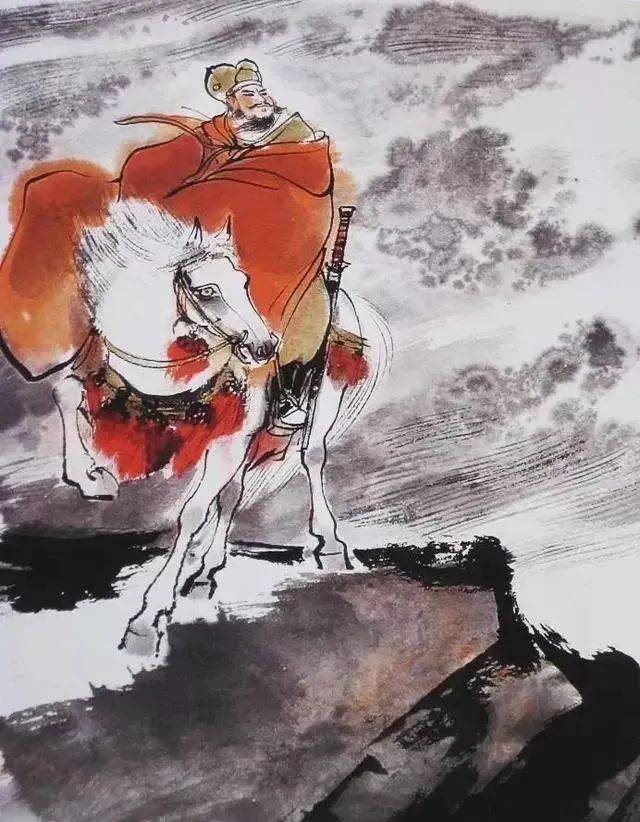 刘旦宅《十二诗人画像册》中的曹操形象关于建安诗歌,《文心雕龙》又