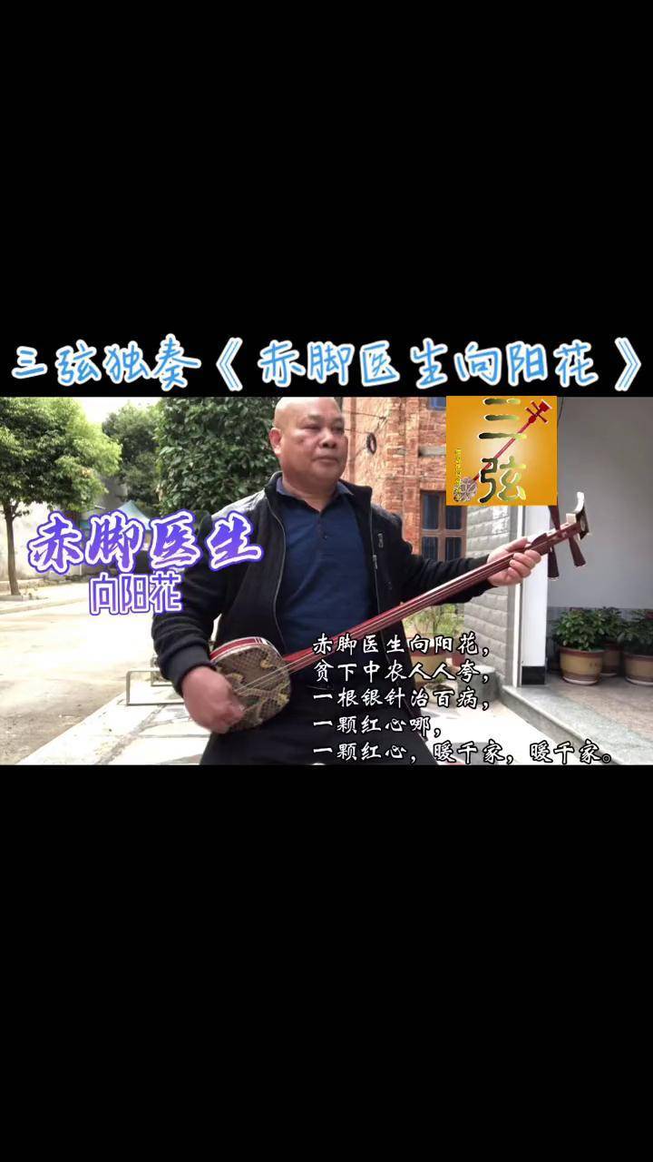 三弦独奏电影红雨插曲赤脚医生向阳花 支持