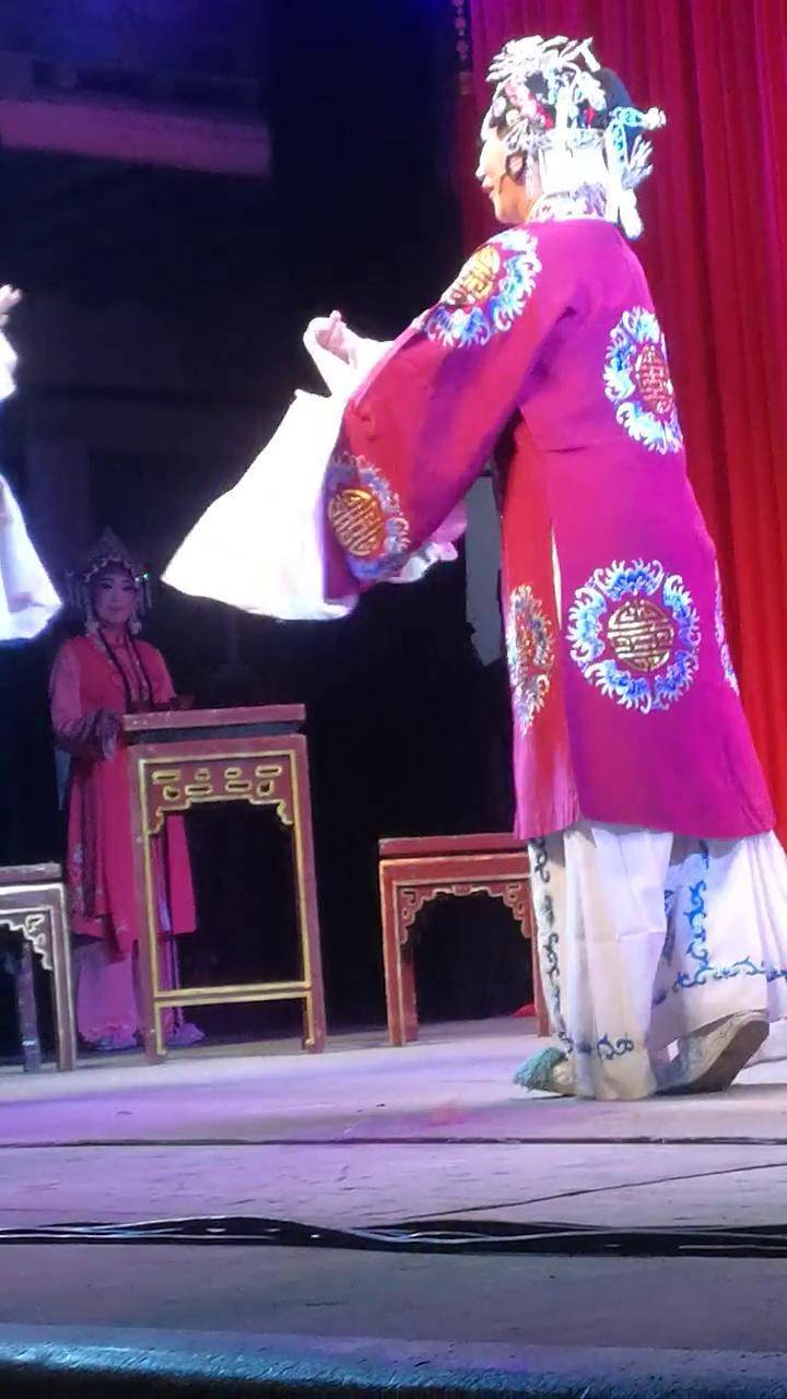闽剧(珍珠塔)片段记录精彩瞬间 顺昌闽剧一团演出