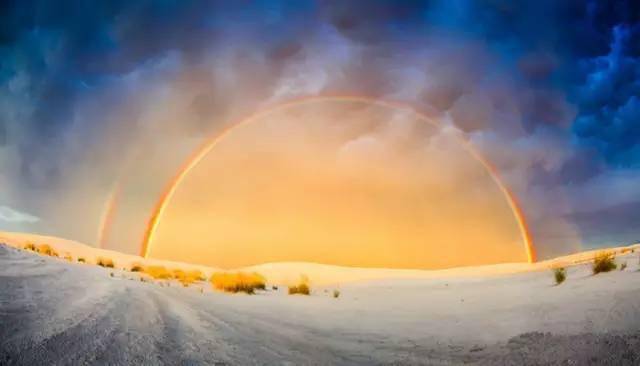 雨后彩虹格外美