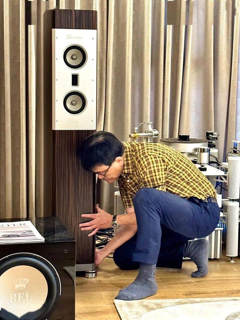 烧友家访掘音箱更深的潜力竹北范先生的burmester全套系统