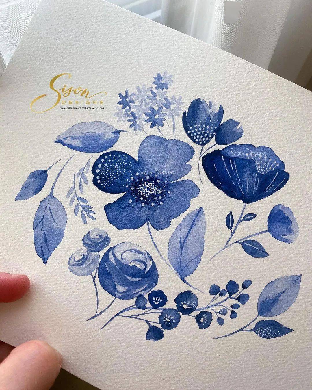 简单小清新的水彩手账你想要的都在这里