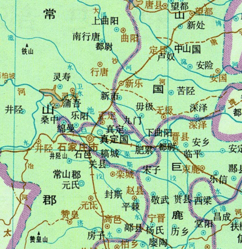 县新城铺春秋时期这就是正定延绵不断的历史文脉也可以在古城墙上体