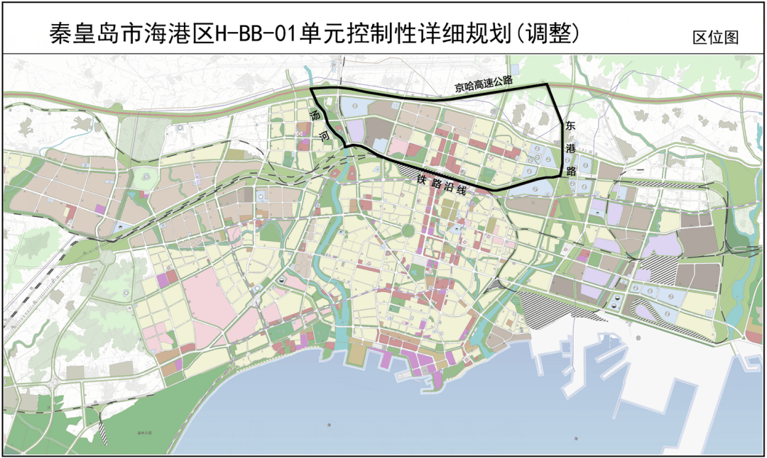 秦皇岛最新规划图公布图片