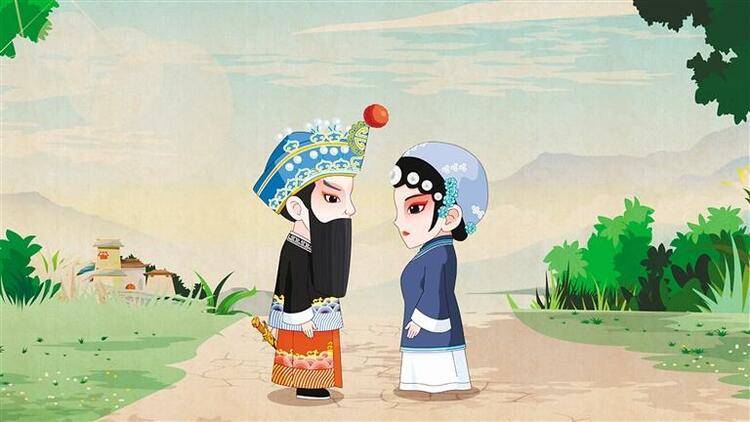 科技赋能传统艺术 古老秦腔"潮"起来_西安_动漫_动画片