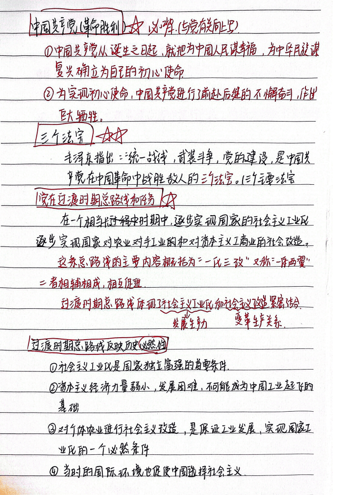 笔墨横姿·厚"记"薄发笔记大赛网络评选(一)| 公共课篇