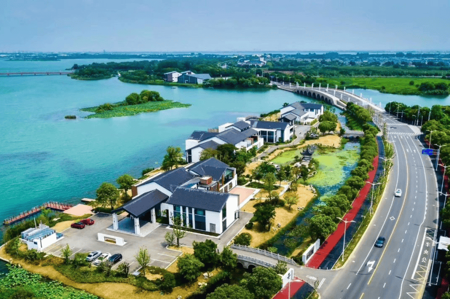 苏州(中国)花卉植物园,荷塘月色湿地公园,盛泽湖月季园景区观赏游玩