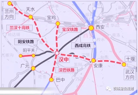 2030年汉中高铁规划图图片