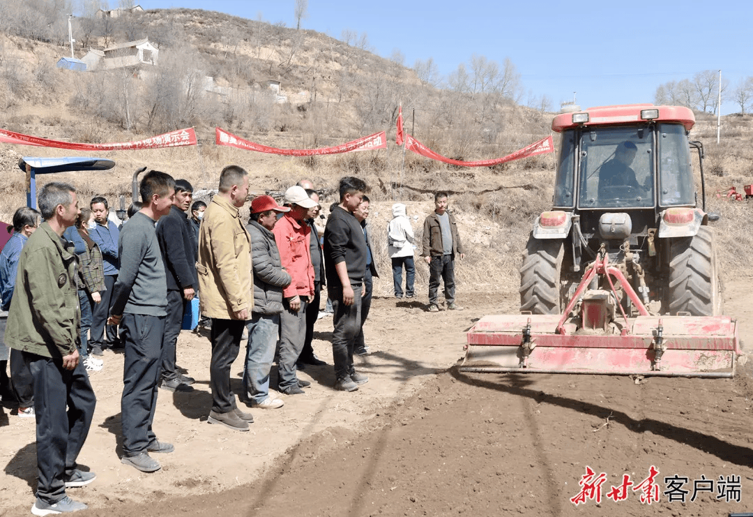 省媒看临夏积石山油菜生产全程机械化助群众增产增收