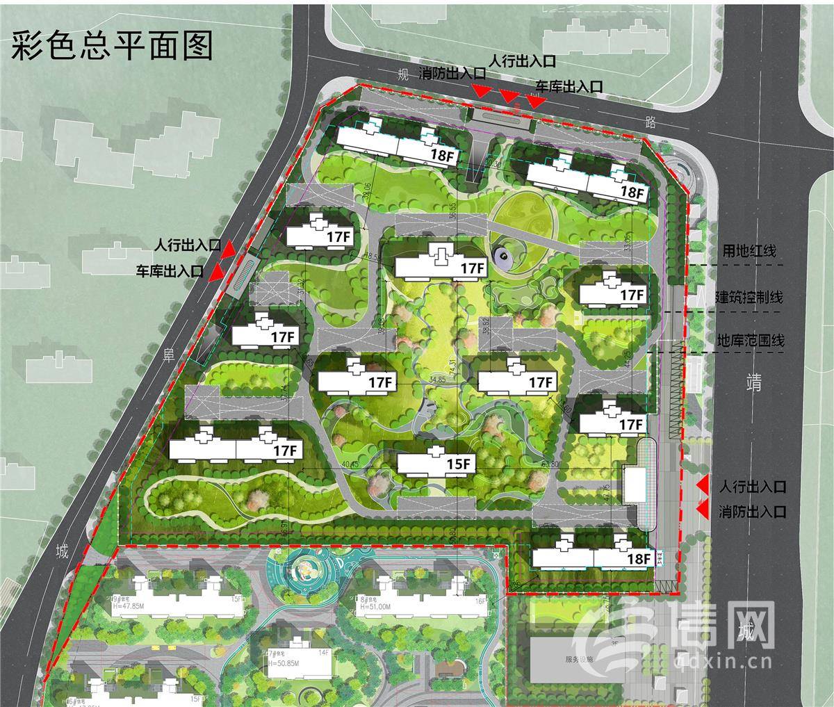 青岛城阳中心片区一地块最新规划公示将建设12栋住宅