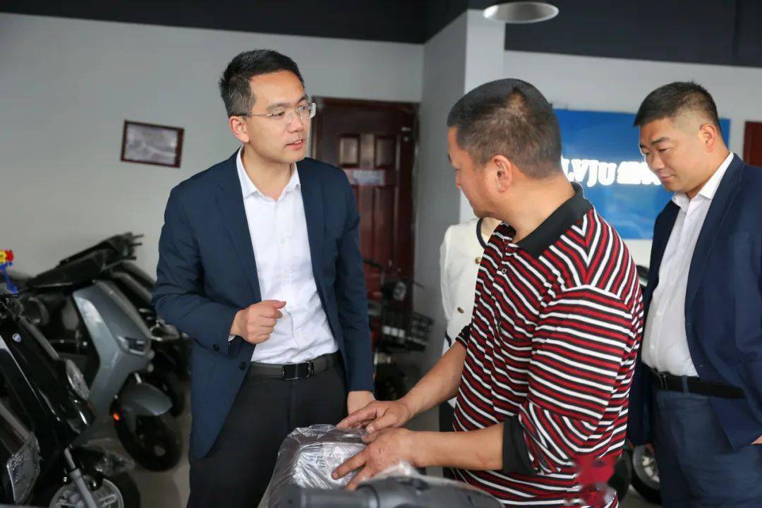 李剑锋开展电动自行车安全专项巡查