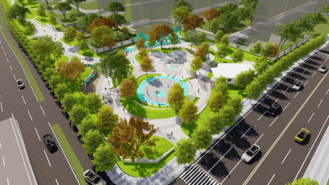 城市微更新钟楼新增4大口袋公园激活城市公共空间