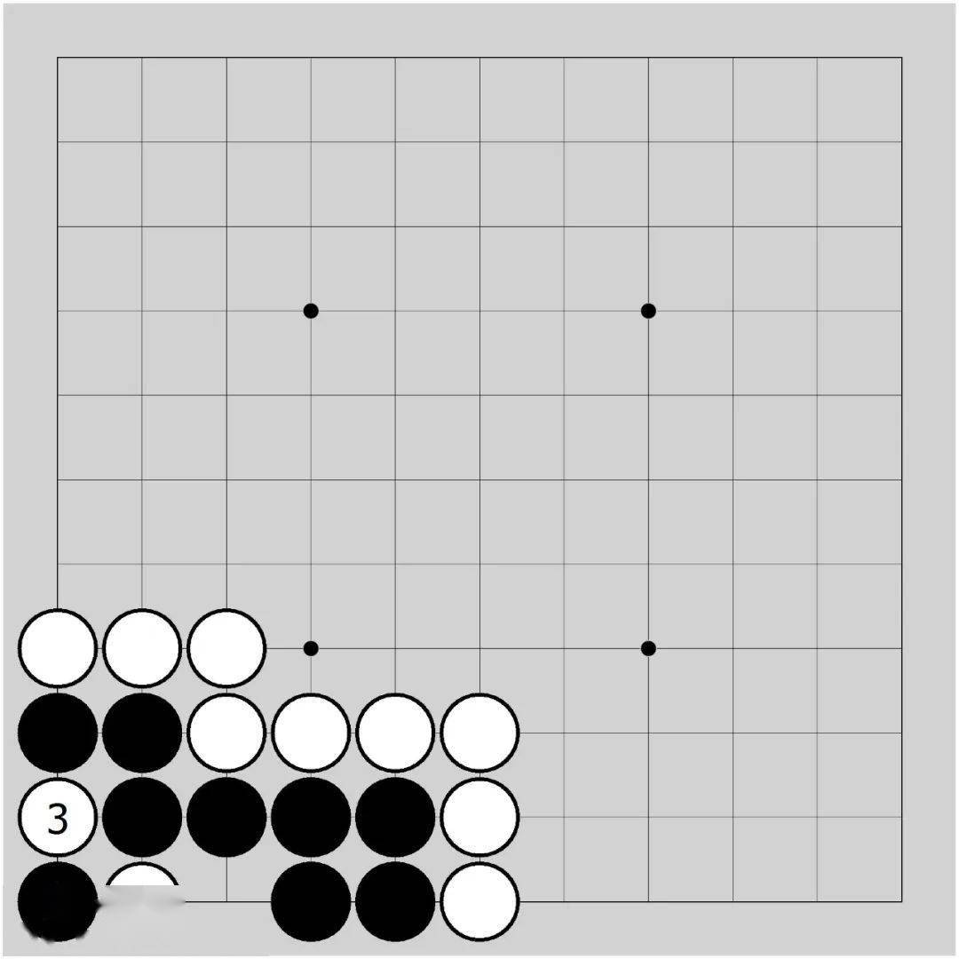 围棋中的死活常形【收藏】_黑棋_形状_死棋