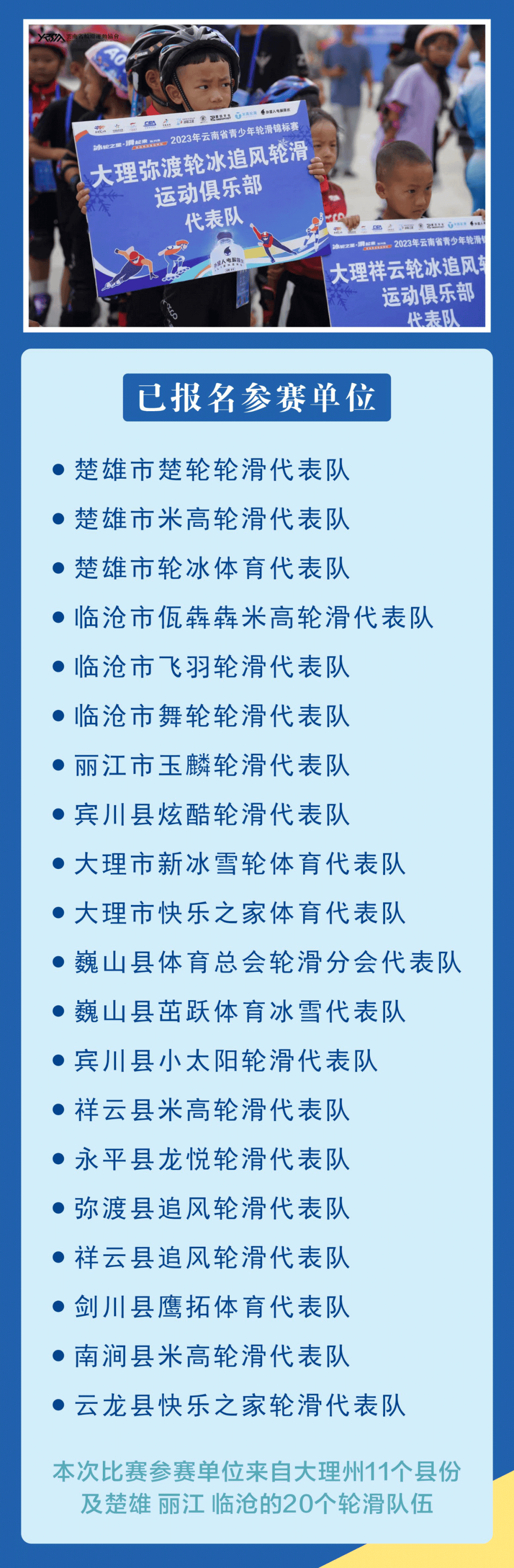 文图 |弥渡县教育体育局弥渡追风轮滑运动俱乐部编辑 |许亚青审核