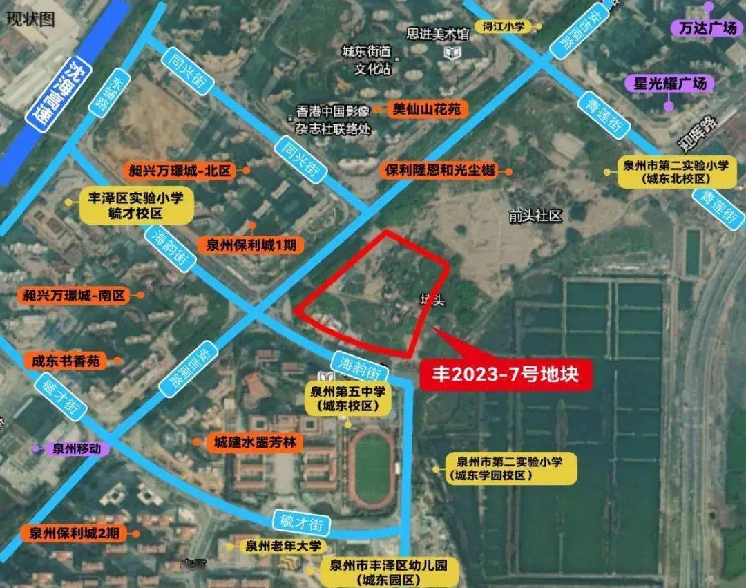 项目位置:南埔山片区,南临海韵街,东南