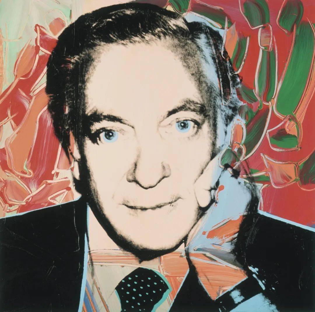 《朱尔斯·布拉斯纳肖像》作者:安迪沃霍尔画中的朱尔斯是一位艺术商