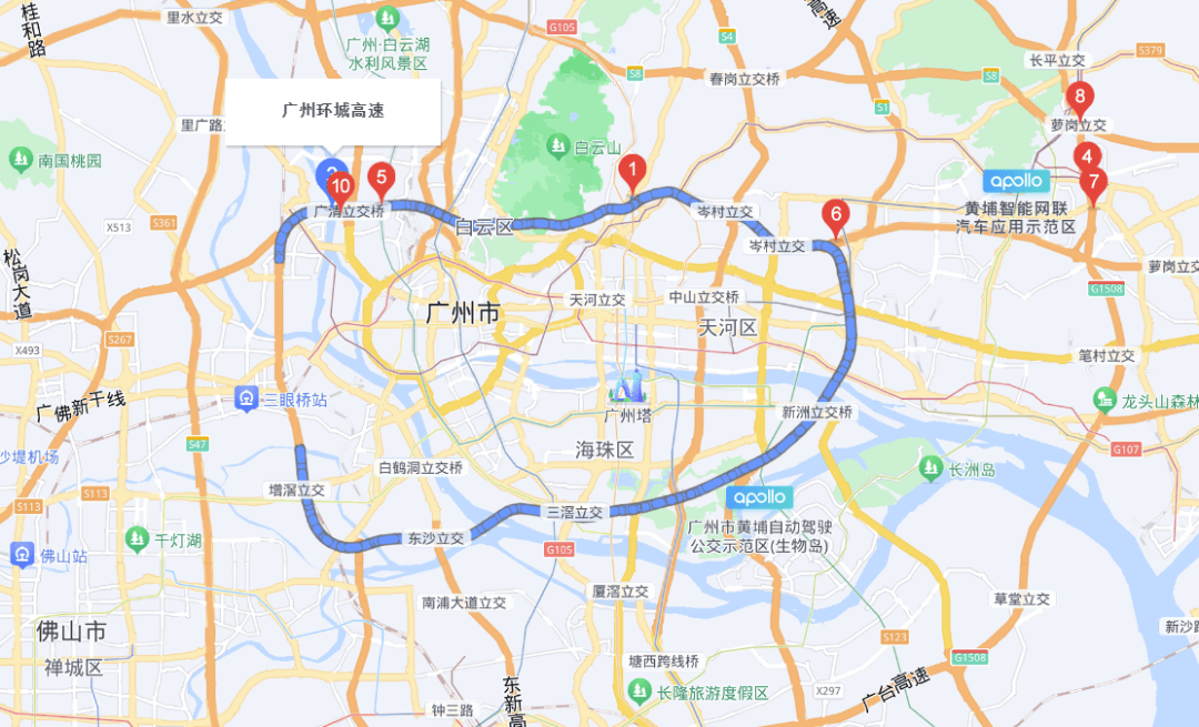 潮莞高速线路图图片