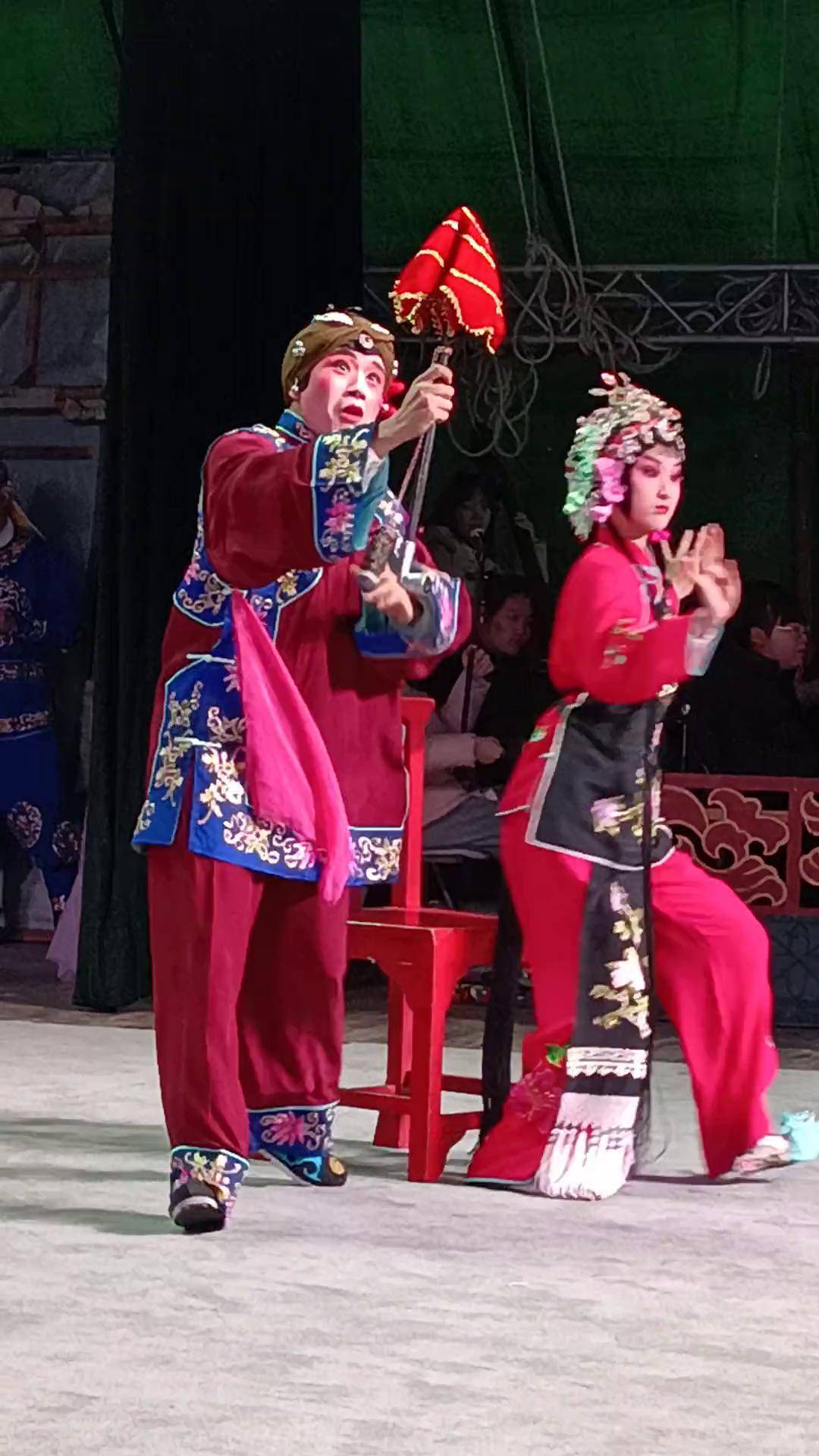 浙江婺剧艺术研究院下乡演出《拾玉镯》弘扬戏曲文化 传播戏曲你我