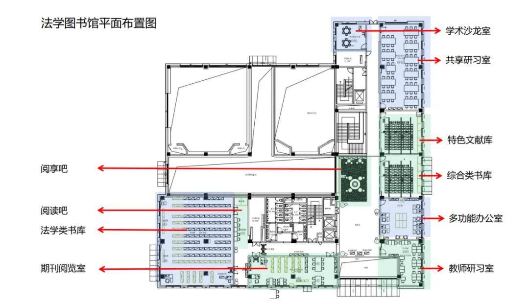 小编在此为各位看官奉上法图指引牌与平面图,初来法图也不会迷路啦!