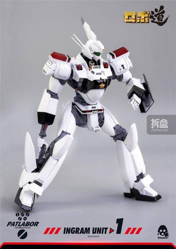 threezero机动警察robodou英格拉姆1号机再版机甲