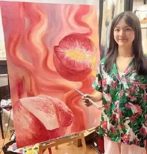前不久,她还决定放弃直升大学,报考牛津大学艺术系,深耕于自己感兴趣