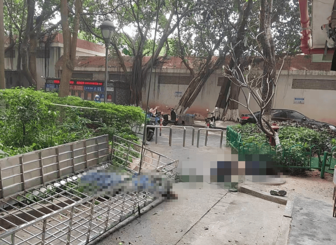 据悉,坠楼者是姐弟俩,在12楼安装防盗网时不幸意外坠落.