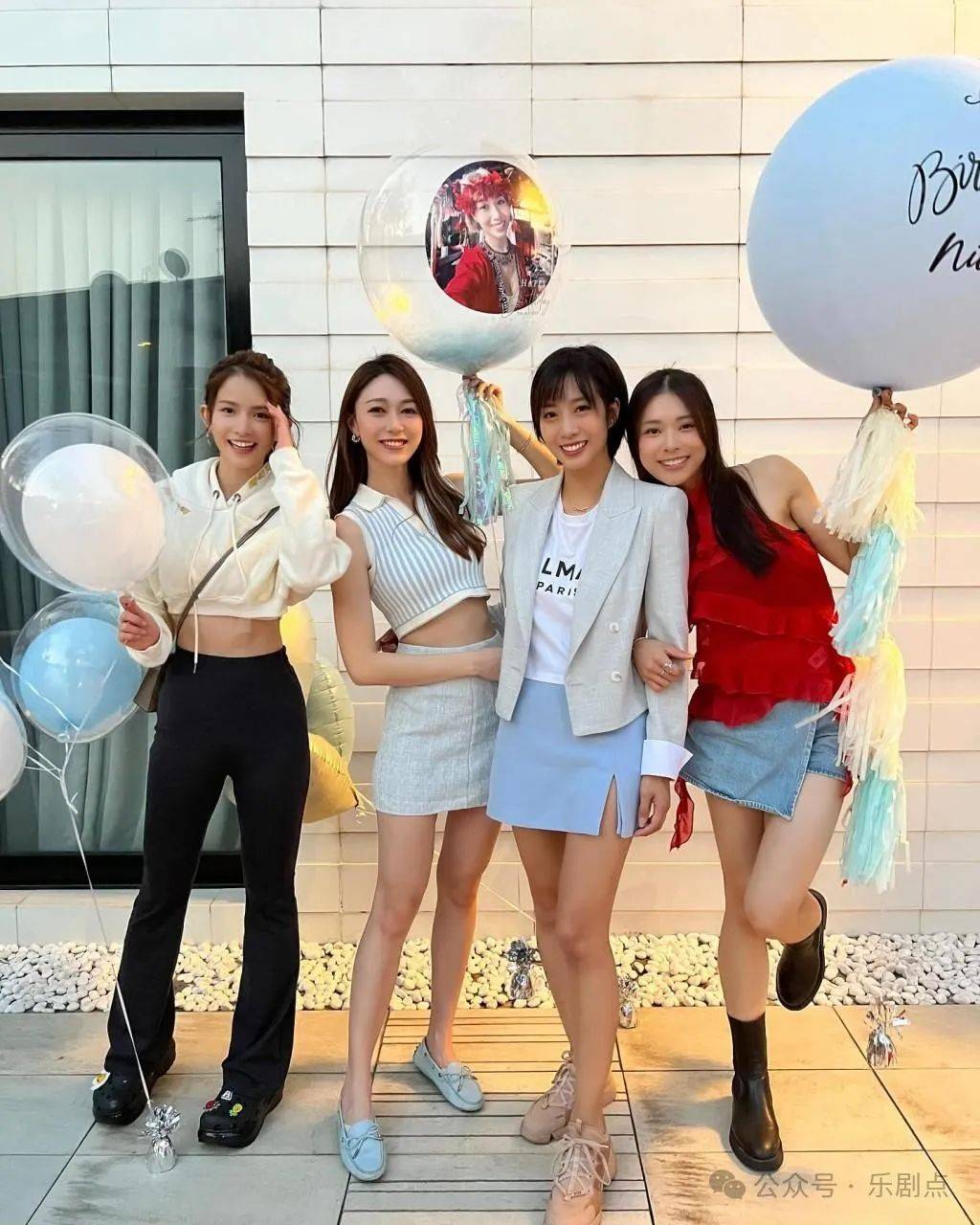 胡美贻在ig分享多张靓相,获多位曾选港姐的好友如陈熙蕊及张静婷等为