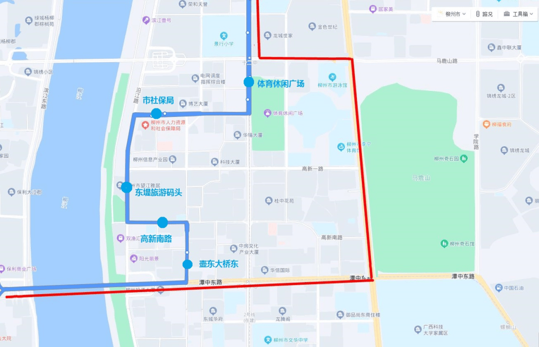 取消站点全天停开柳州30多条公交线路临时调整时间就在