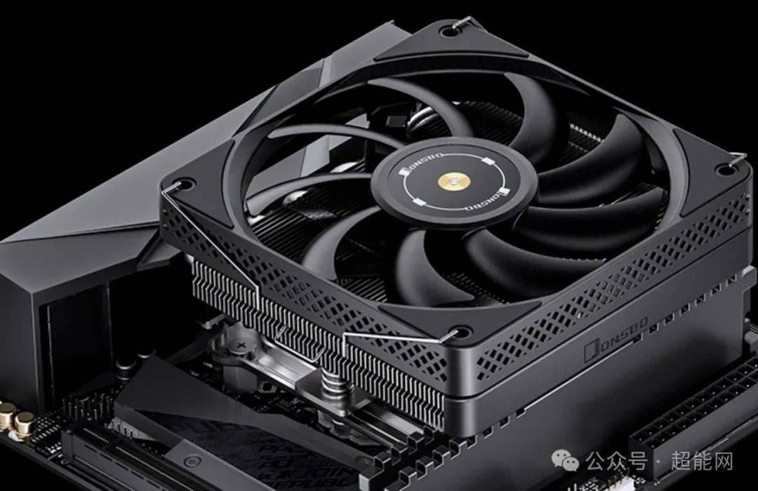 乔思伯推出新款hp600下压式风冷散热器12cm薄扇回流焊6热管售价179元