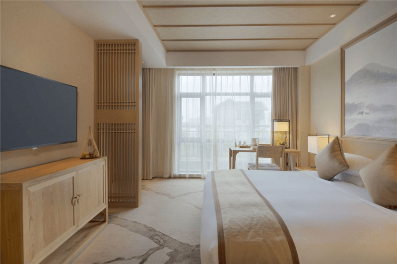 杭州水博园道谷酒店2天1晚￥499起享别墅客房1间夜2大1小早餐赠送小