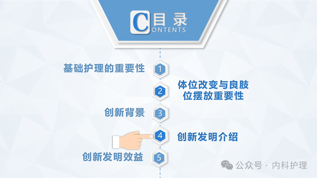 ppt护理创新一种辅助良肢位摆放翻身枕附操作视频